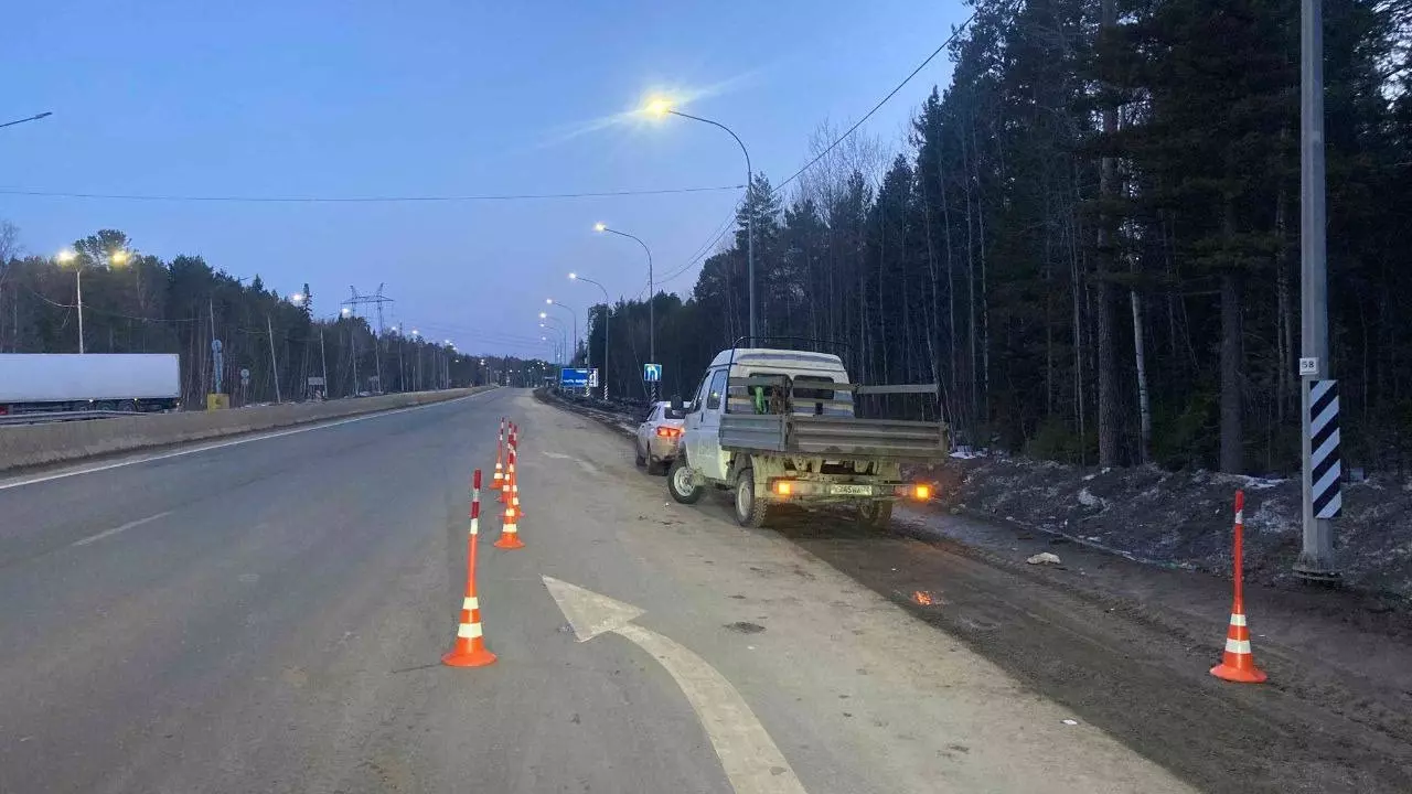 На трассе Тюмень — Ханты-Мансийск насмерть сбили женщину
