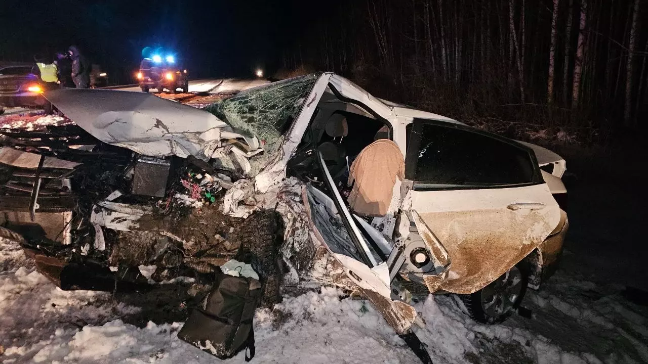 Смертельное ДТП произошло на федеральной трассе Тюмень — Ханты-Мансийск