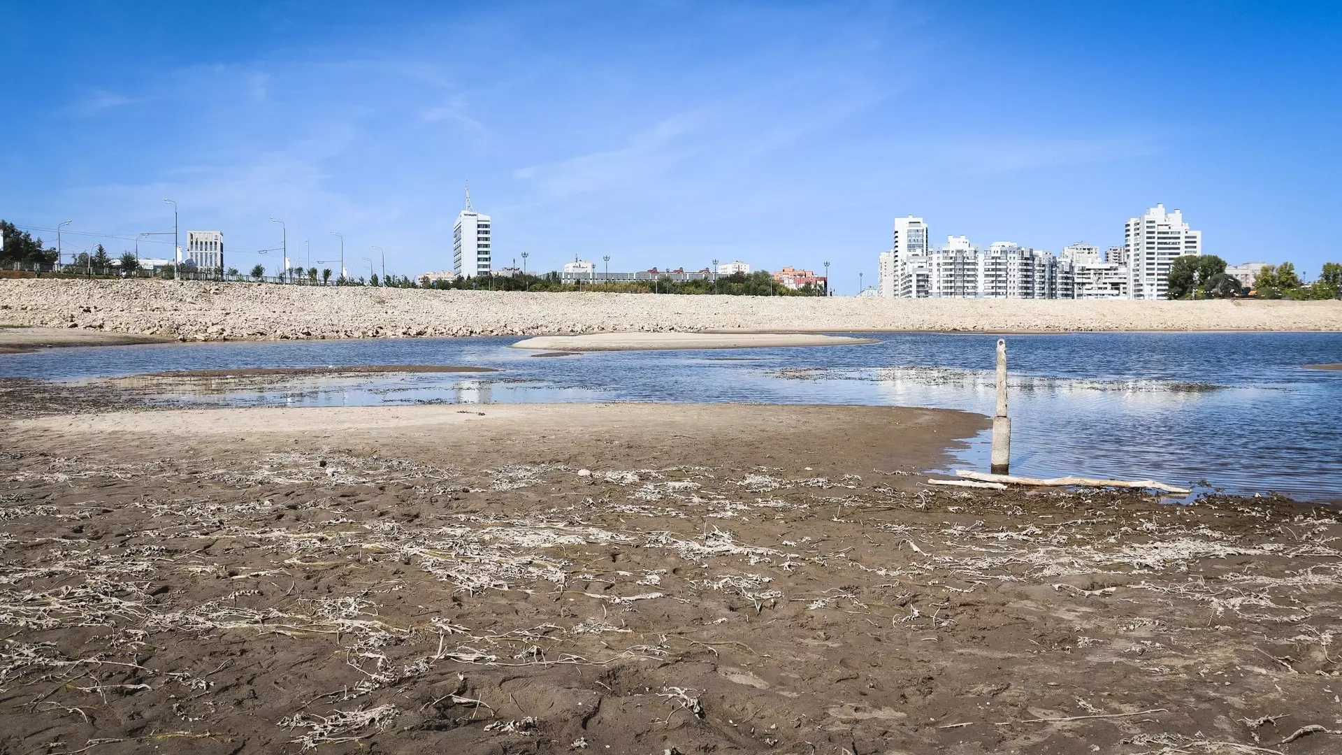 Уровень воды в реке Ишим у села Ильинка превысил исторический максимум 2017 года