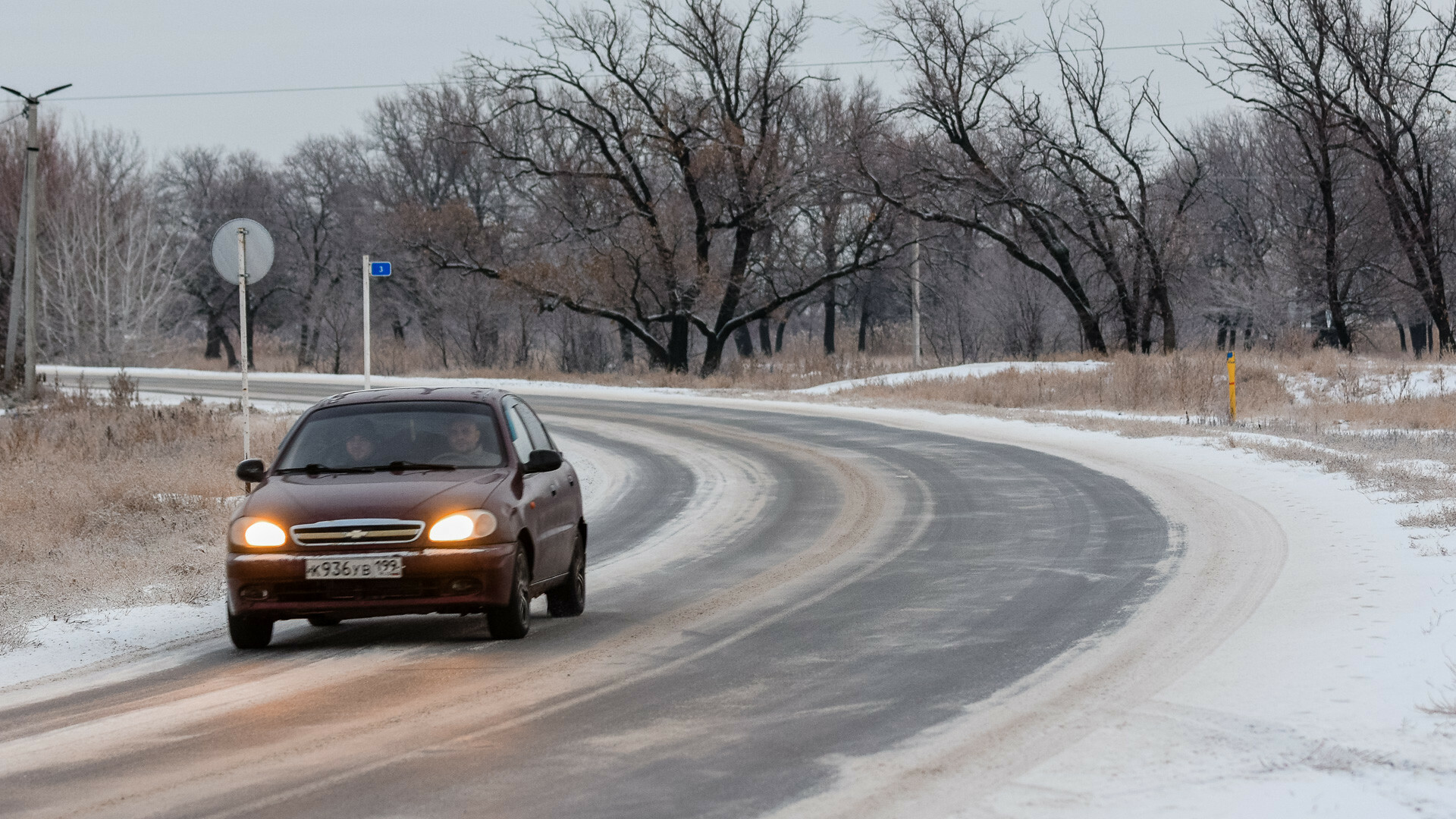 Тюменское ГИБДД настоятельно рекомендует автомобилистам переходить на зимнюю резину