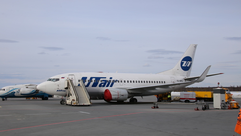 Самолет Utair вынужденно сел в Тюмени из-за тумана