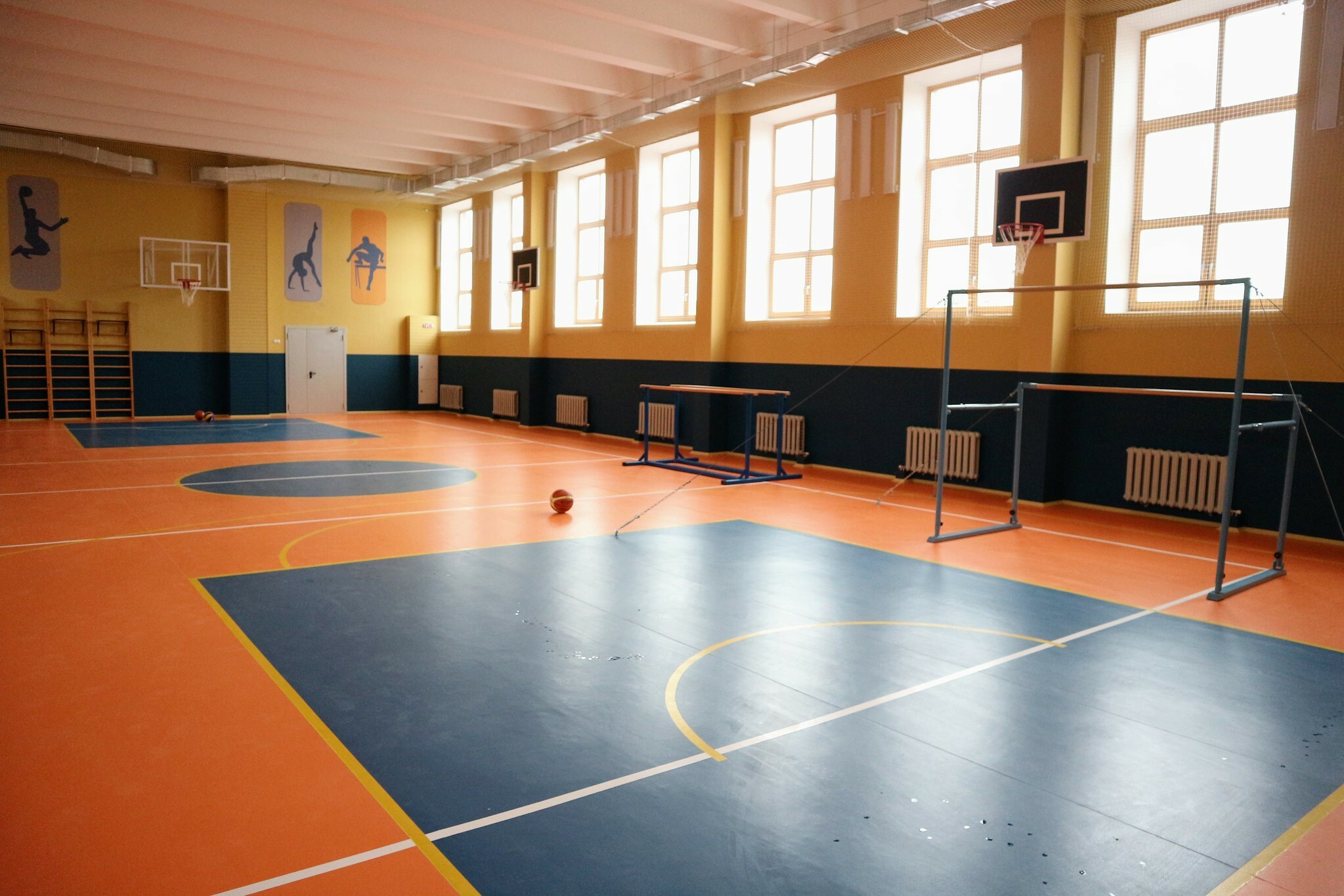 Многофункциональный спортзал появился в тюменской школе №5