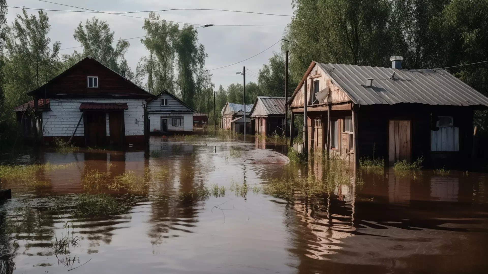 Уровень воды в Ишиме в районе села Абатское поднялся более чем на 2 метра